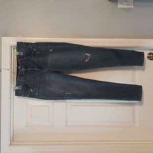 Lularoe Distressed Skinny Jeans Denim Size 32